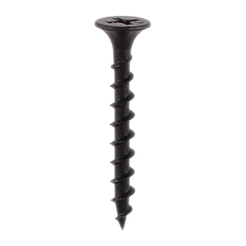 Black Coarse Drywall Screw Bugle Head - PH2
