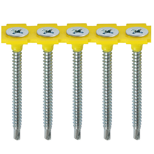 Self Drill Zinc Collated Drywall Screw - PH 1000 Pack