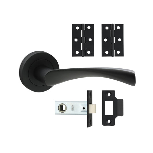 Edleston Lever On Rose Internal Door Latch Pack