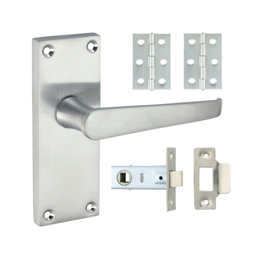 Victorian Straight Internal Door Latch Pack