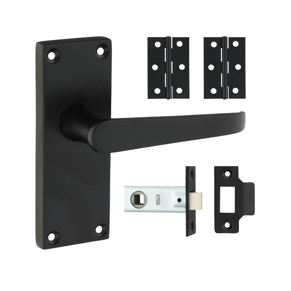 Victorian Straight Internal Door Latch Pack