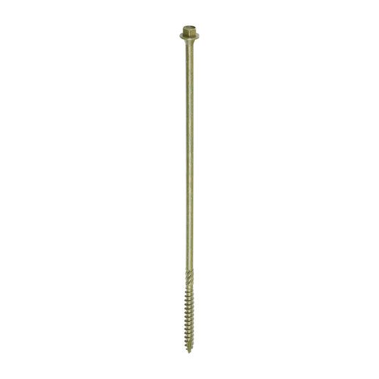 Hex Head Construction & Landscaping Screws Green 6.7 x 225mm 50 Pack