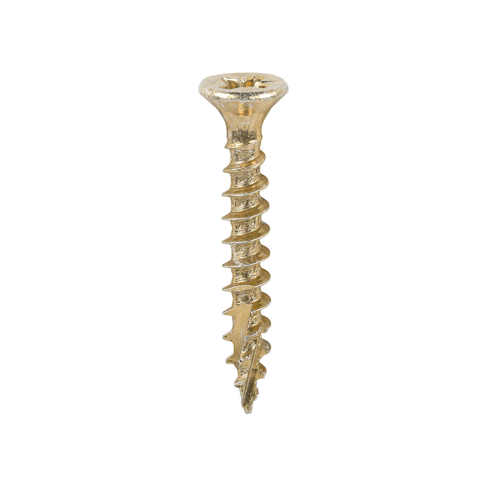 C2 Strong-Fix PZ Double Countersunk - Twin-Cut - Yellow - Bulk Tub