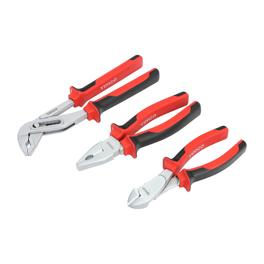 Tradesmans Pliers Set - 3 Pcs