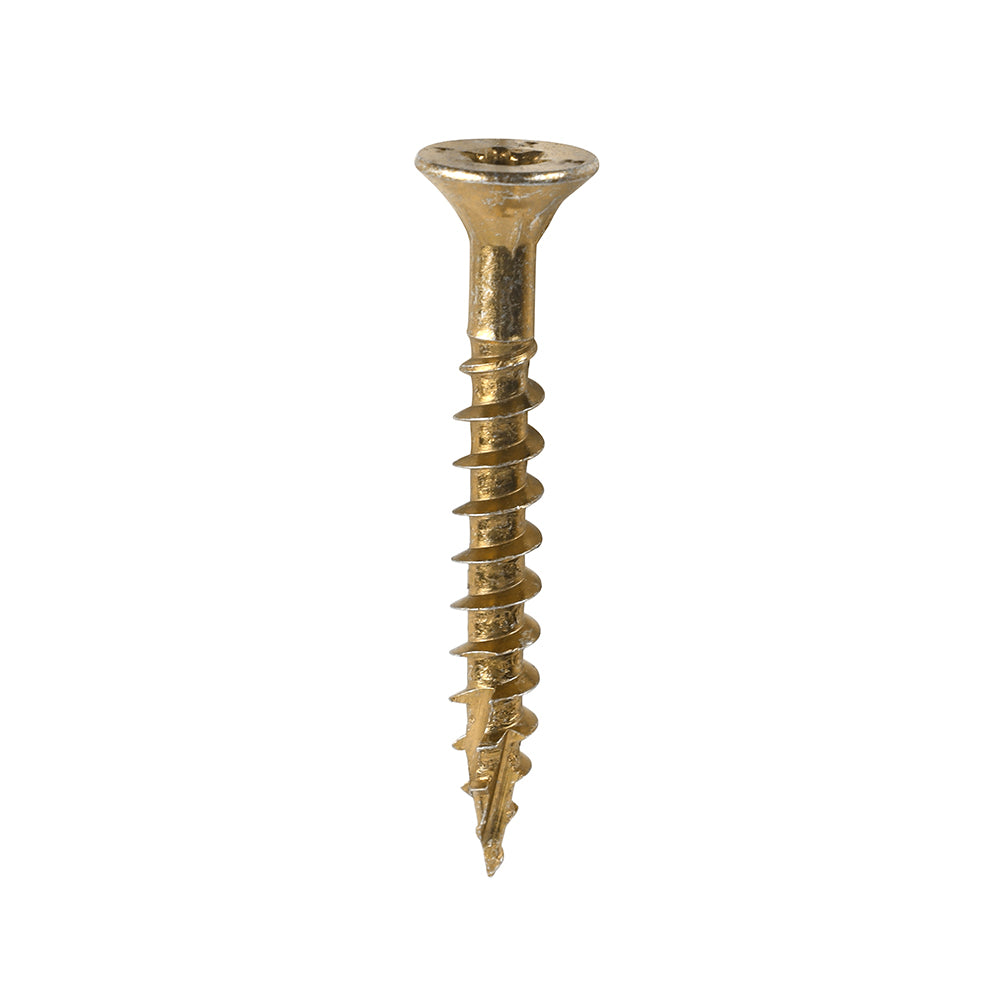 C2 Clamp-Fix Structural Timber Screw TX Twin-Cut Yellow 5mm x 40mm 200 Pack