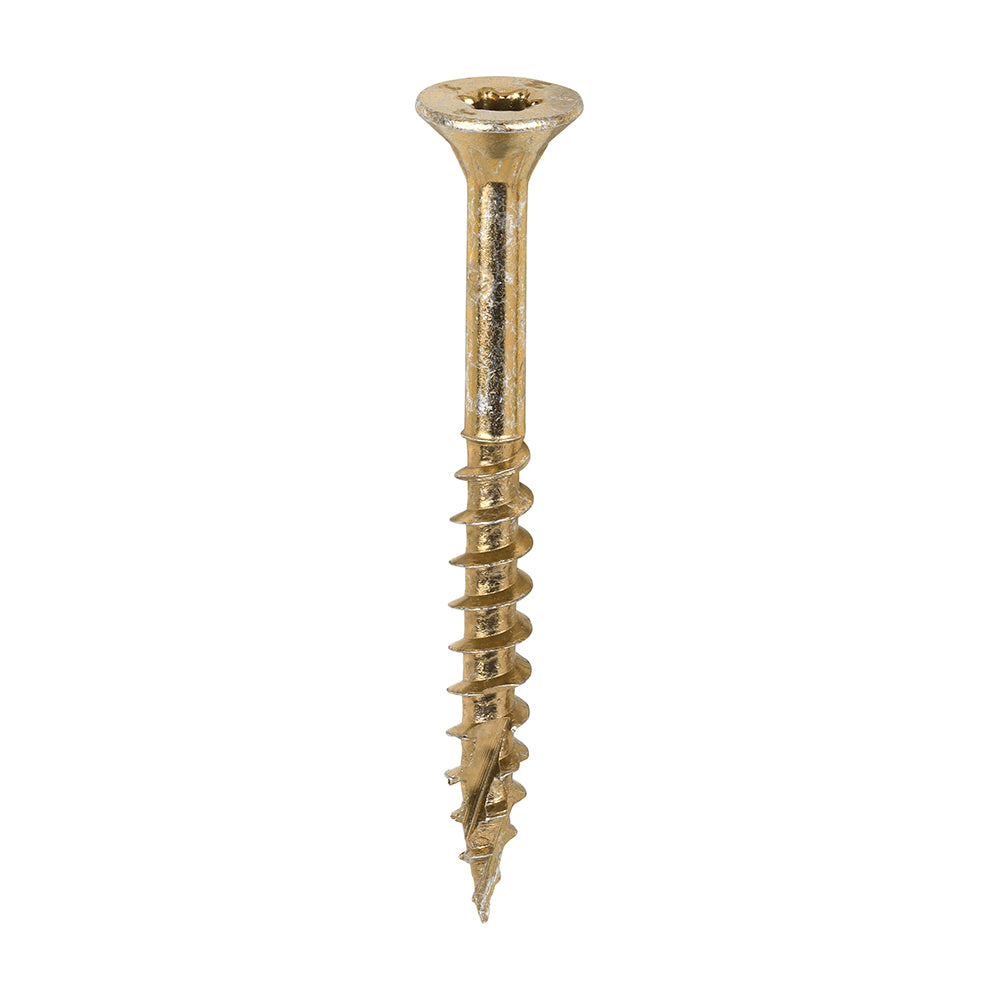 C2 Clamp-Fix Structural Timber Screw TX Twin-Cut Yellow 5mm x 50mm 200 Pack