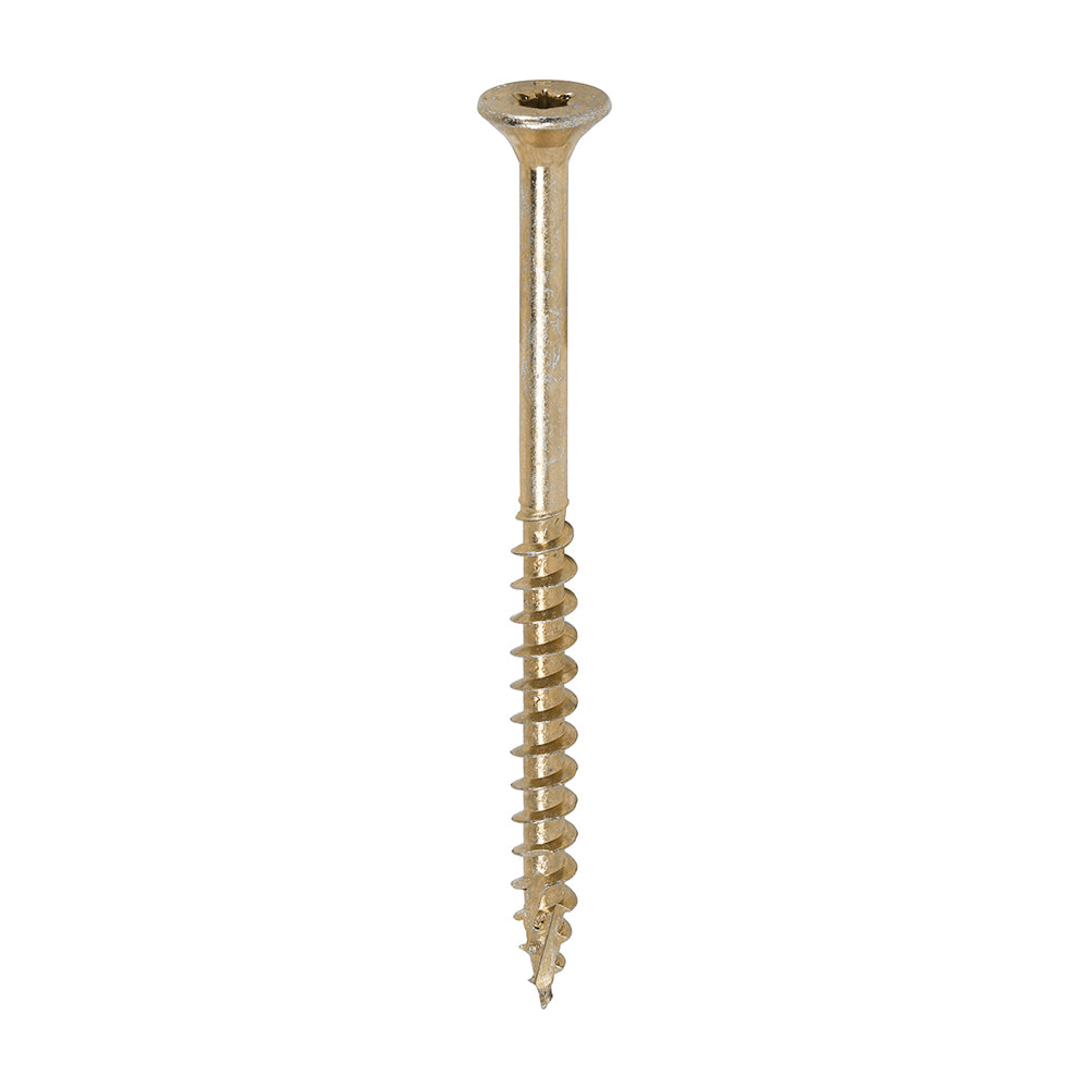 C2 Clamp-Fix Structural Timber Screw TX Twin-Cut Yellow 5mm x 70mm 200 Pack