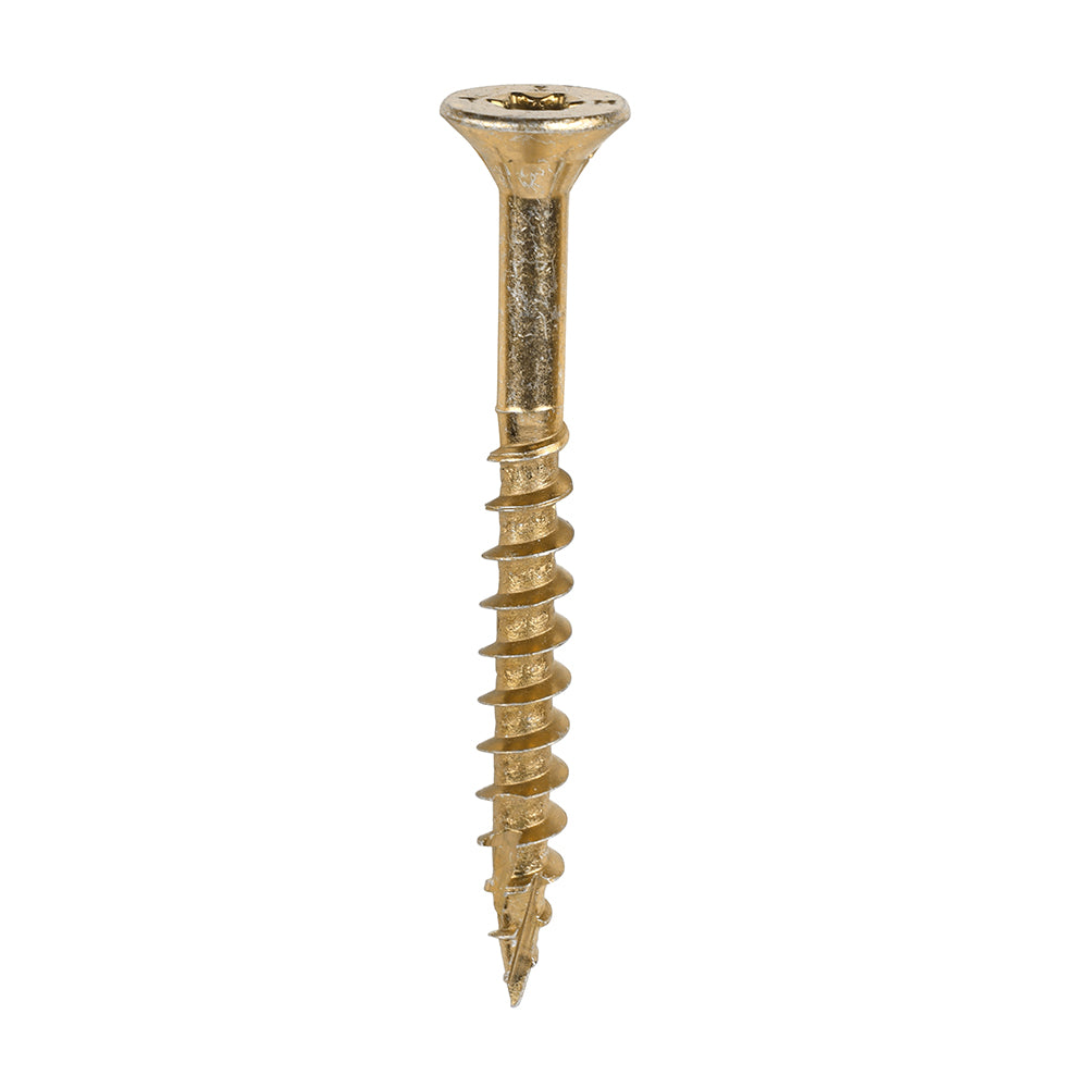 C2 Clamp-Fix Structural Timber Screw TX Twin-Cut Yellow 6mm x 60mm 200 Pack