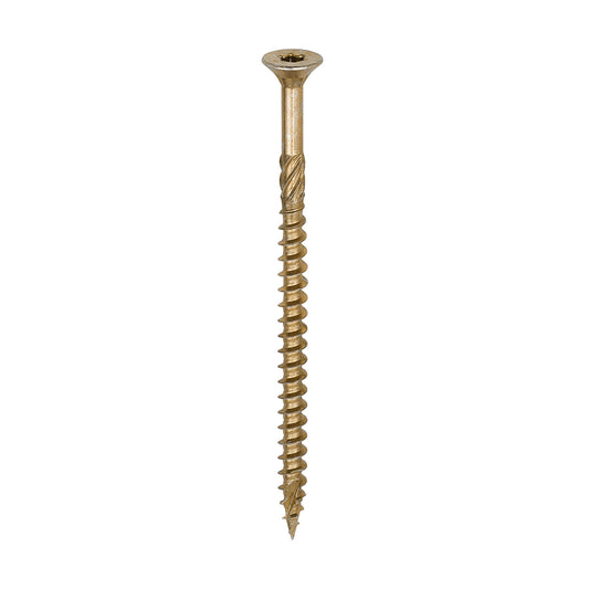 C2 Clamp-Fix Structural Timber Screw TX Twin-Cut Yellow 6mm x 100mm 100 Pack