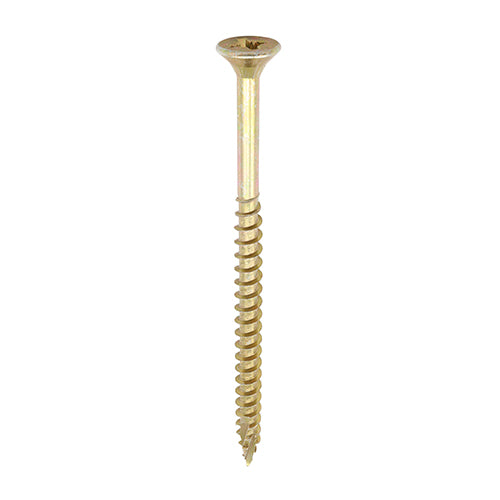 C2 Strong-Fix PZ Double Countersunk - Twin-Cut - Yellow - Bulk Tub