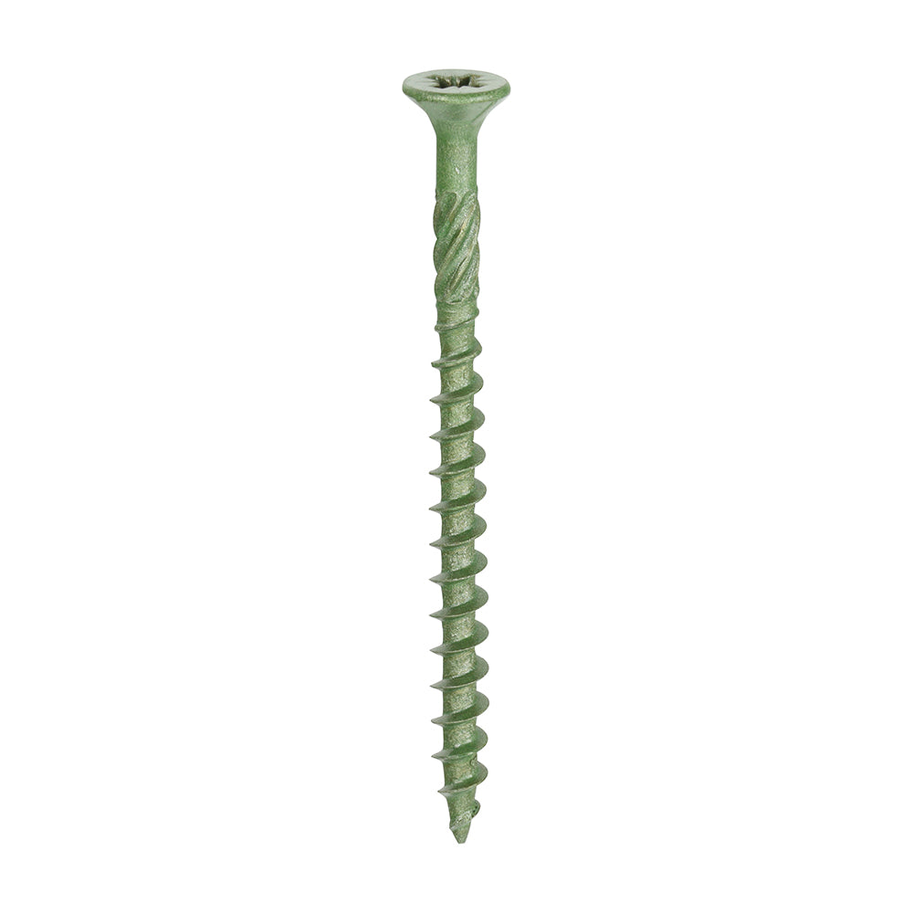 Double CSK PZ2 Decking Screws Green 4.5mm X 50mm 2000 Pack