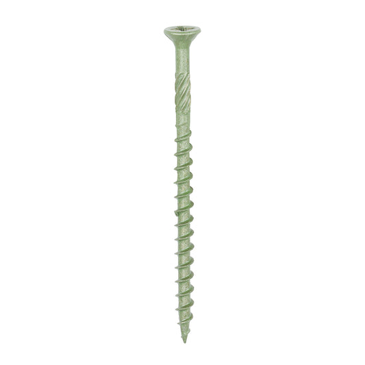 Double CSK PZ2 Decking Screws Green 4.5mm X 70mm 200 Pack