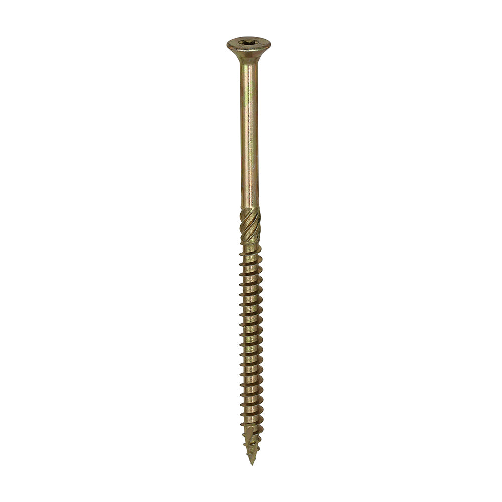 C2 Clamp-Fix Structural Timber Screw TX Twin-Cut Yellow 8mm x 150mm 50 Pack