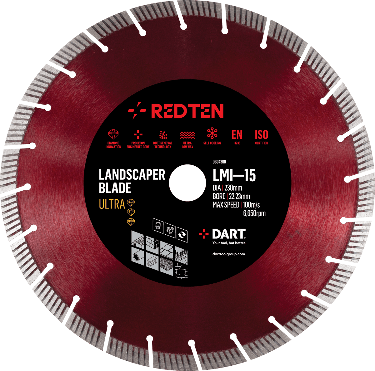 Red Ten ULTRA Landscaper Diamond Blade