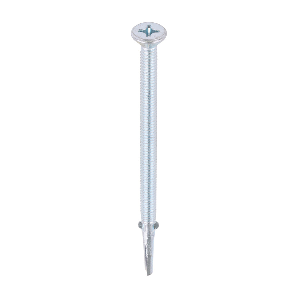 Heavy Duty - CSK - Wing-Tip - Self-Drilling Screws - Zinc