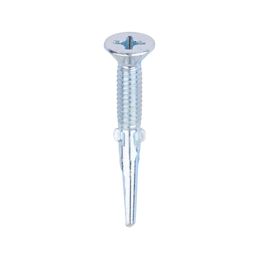 Heavy Duty CSK Wing-Tip Self-Drilling Screws Zinc 5.5mm x 45mm 200 Pack