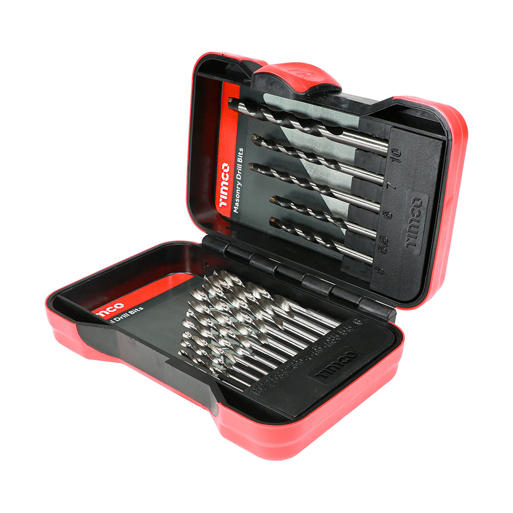 HSS Jobber & Masonry Bit Set - 17pc