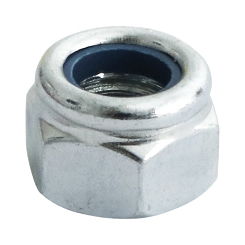 Nylon Locking Nuts Type P M10 100 Pack