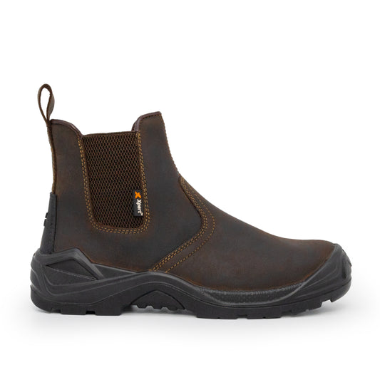 Xpert Defiant S3 Safety Dealer Boots Brown 3-13