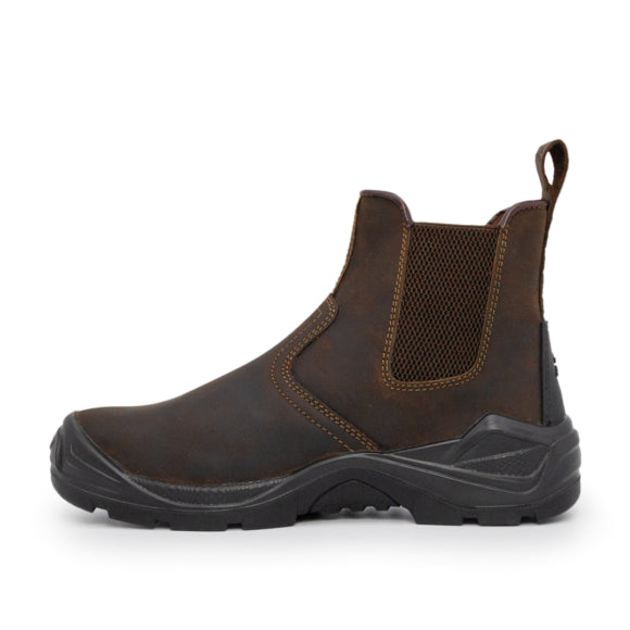 Xpert Defiant S3 Safety Dealer Boots Brown 3-13