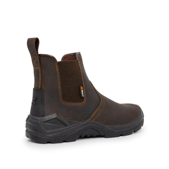Xpert Defiant S3 Safety Dealer Boots Brown 3-13
