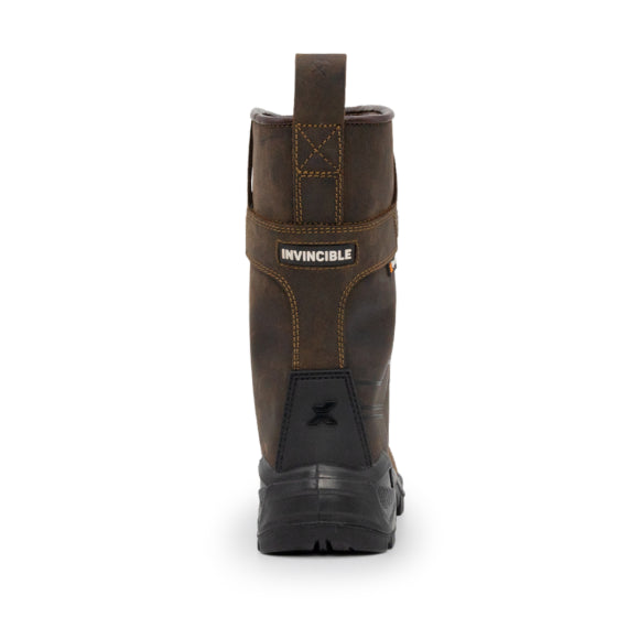 Xpert Invincible S3 Safety Waterproof Rigger Boots Brown