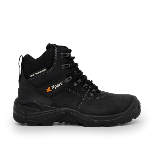 Xpert Typhoon S3 Safety Waterproof Boots Black Sizes 3 - 13