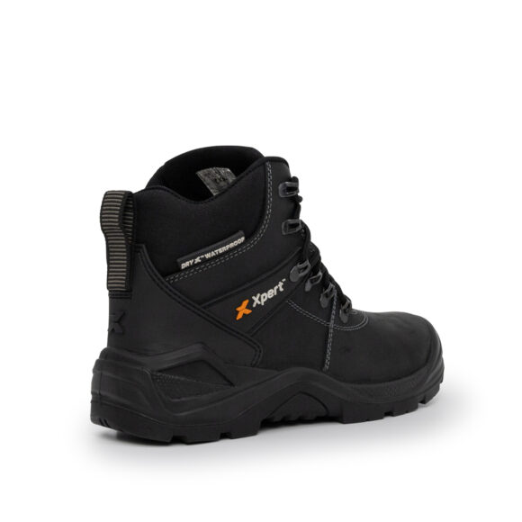 Xpert Typhoon S3 Safety Waterproof Boots Black Sizes 3 - 13