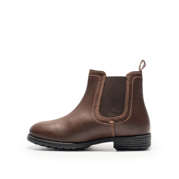 Xpert Heritage Farrier Junior Chelsea Boots Rustic Brown