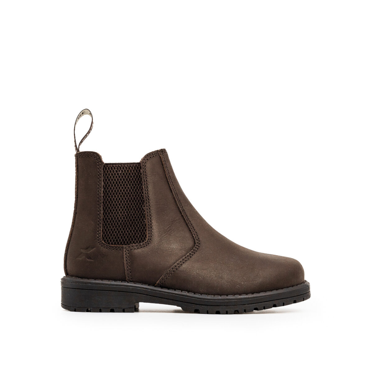 Xpert Heritage Wrangler Junior Dealer Boots Dark Brown