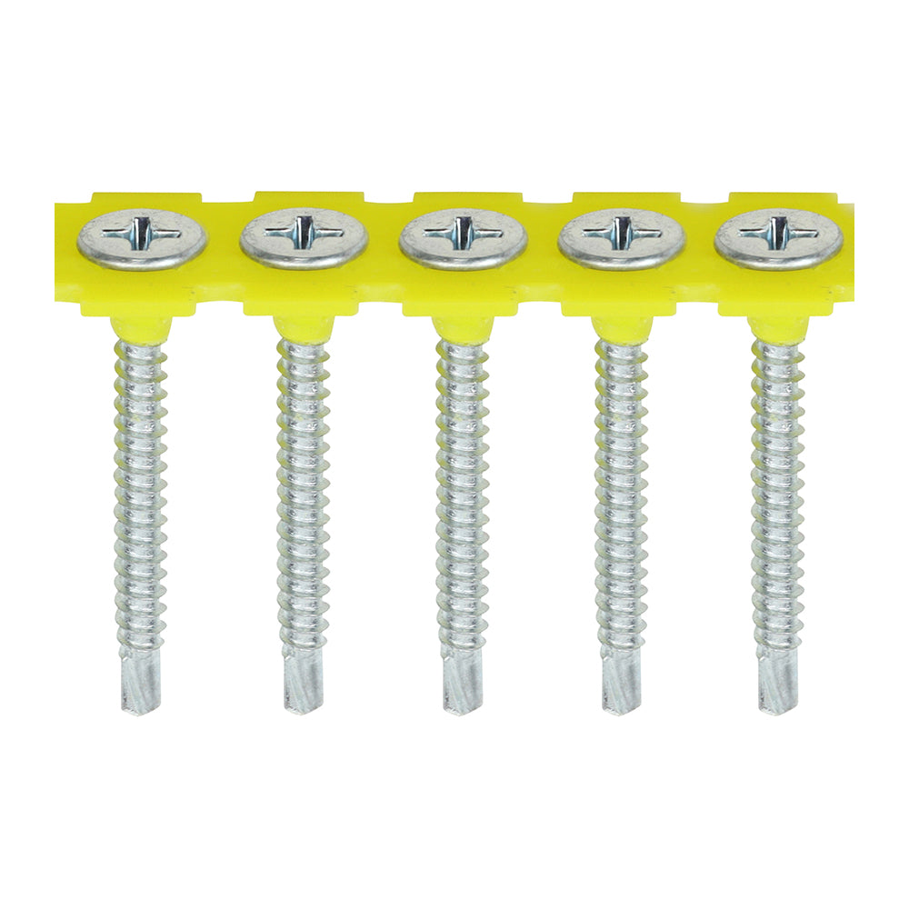 Self Drill Zinc Collated Drywall Screw - PH