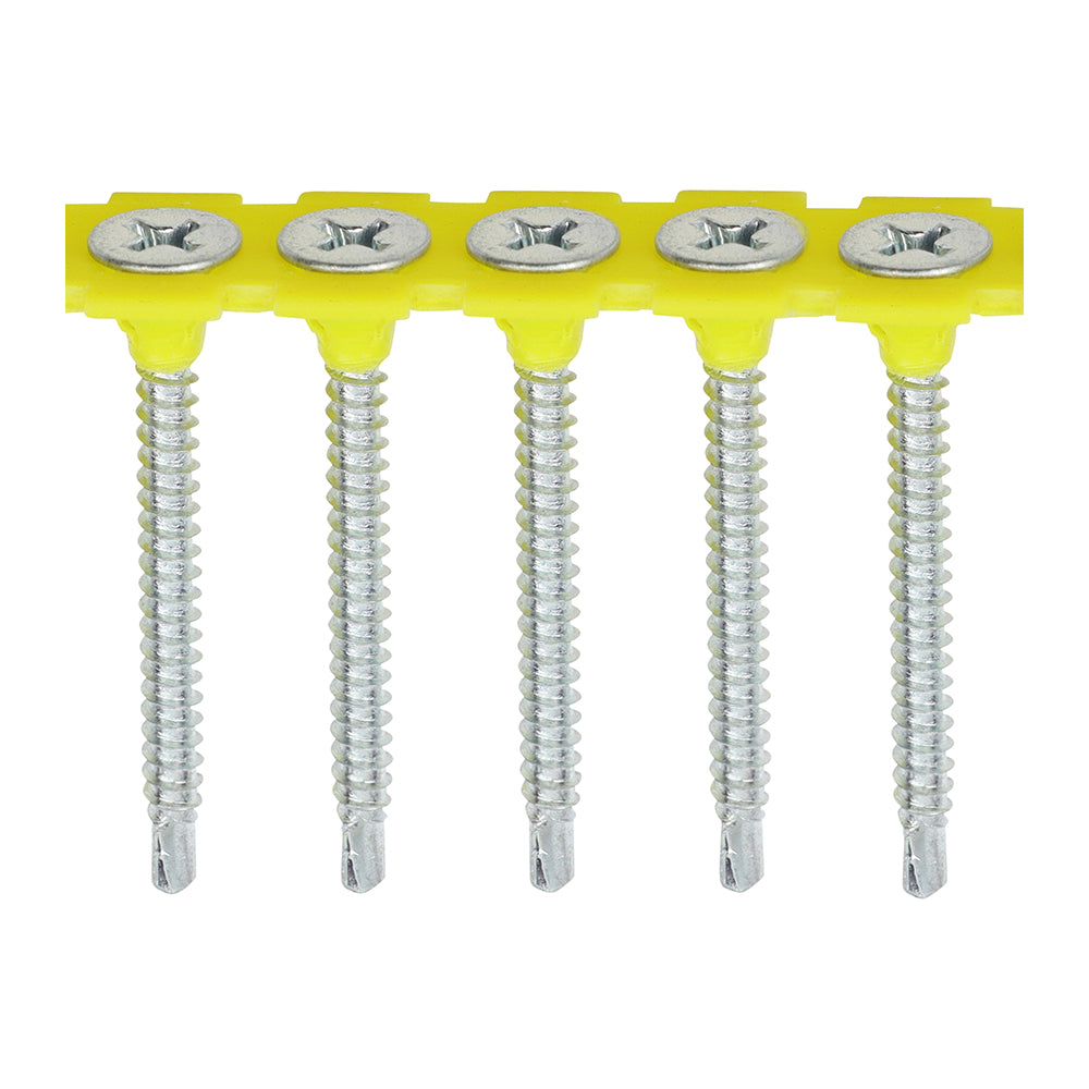Self Drill Zinc Collated Drywall Screw - PH