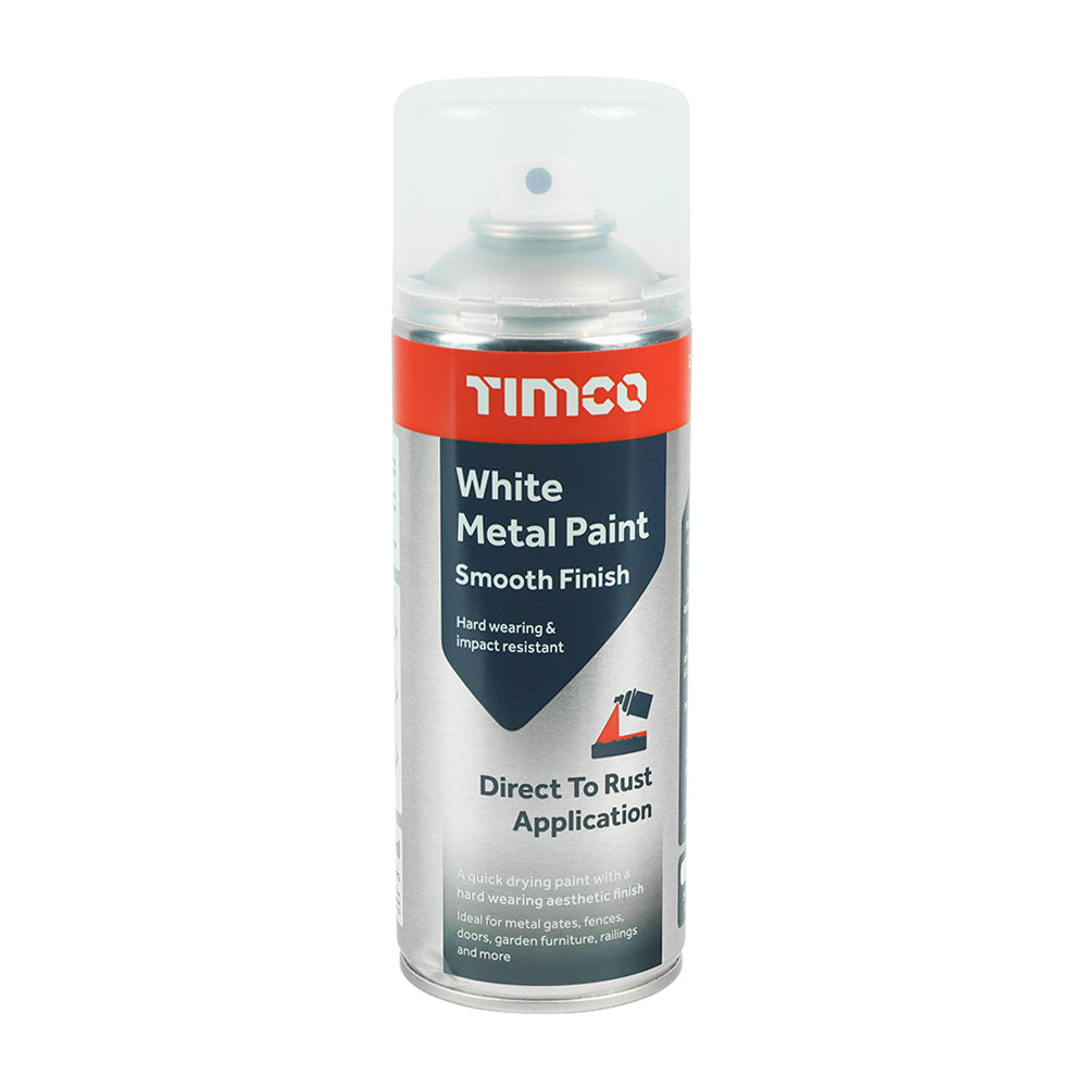 White Metal Paint Smooth - 380ml