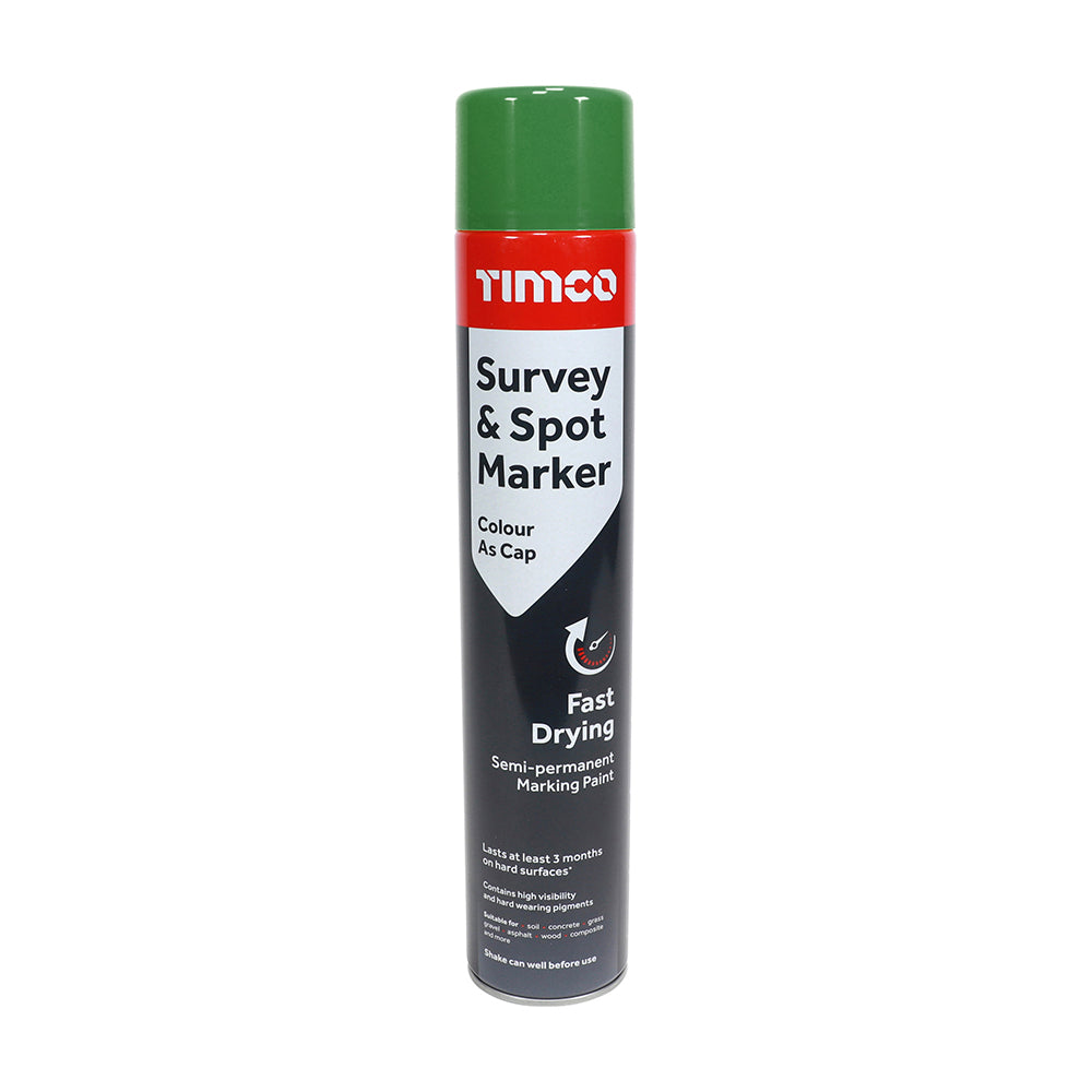 Survey & Spot Marker Green - 750ml