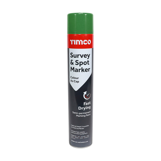 Survey & Spot Marker Green - 750ml