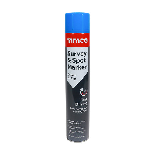 Survey & Spot Marker Blue - 750ml
