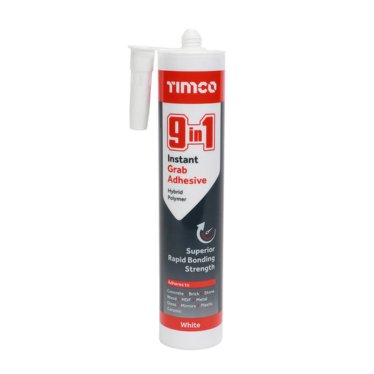 9in1 Instant Grab Adhesive WHT - 290ml