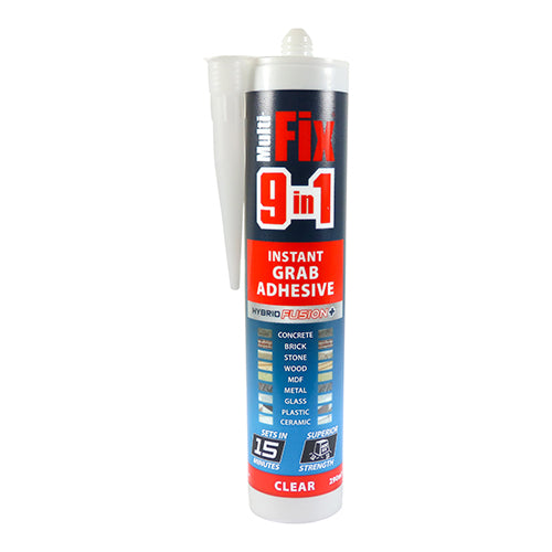 9in1 Instant Grab Adhesive CLR - 290ml