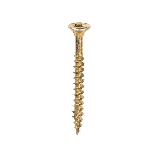 C2 Clamp-Fix Structural Timber Screw TX Twin-Cut Yellow 4mm x 40mm 200 Pack