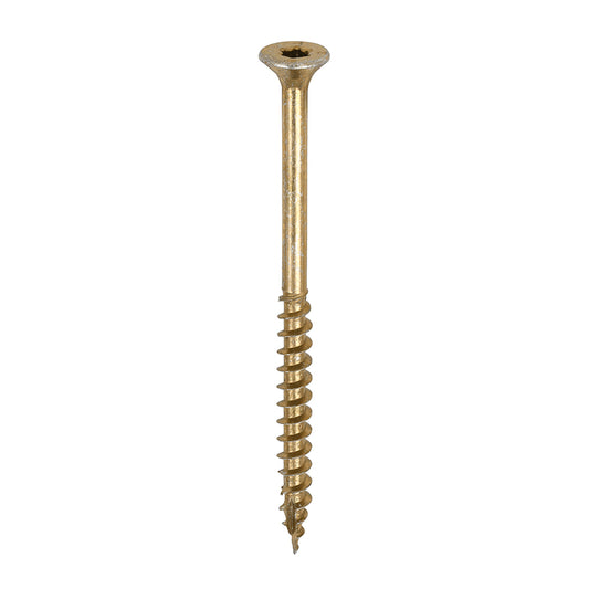 C2 Clamp-Fix Structural Timber Screw TX Twin-Cut Yellow 5mm x 75mm 200 Pack