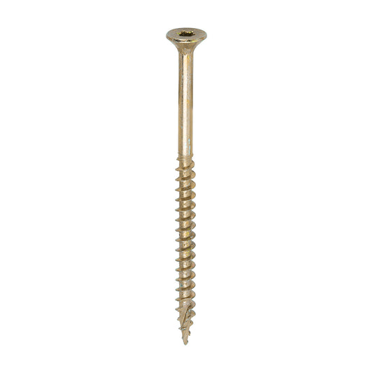 C2 Clamp-Fix Structural Timber Screw TX Twin-Cut Yellow 5mm x 80mm 200 Pack