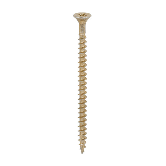 C2 Strong-Fix Multi-Purpose Screw Yellow 5.0 x 80mm 200 Pack