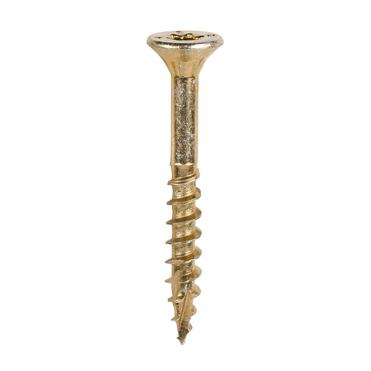 C2 Clamp-Fix Structural Timber Screw TX Twin-Cut Yellow 6mm x 50mm 200 Pack