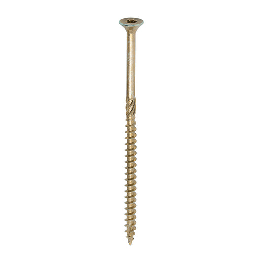 C2 Clamp-Fix Structural Timber Screw TX Twin-Cut Yellow 6mm x 120mm 100 Pack