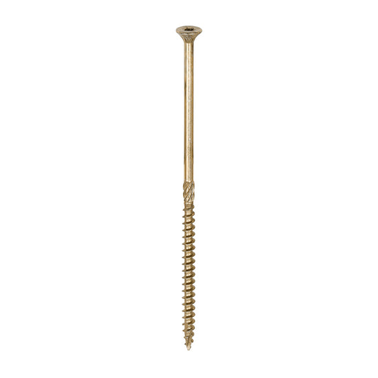 C2 Clamp-Fix Structural Timber Screw TX Twin-Cut Yellow 6mm x 150mm 100 Pack
