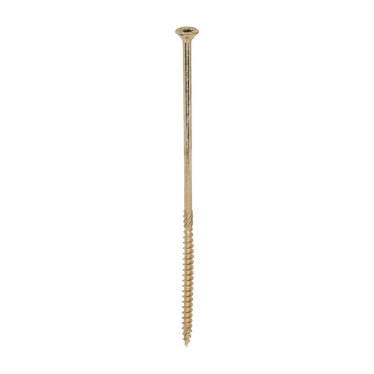 C2 Clamp-Fix Structural Timber Screw TX Twin-Cut Yellow 6mm x 180mm 100 Pack