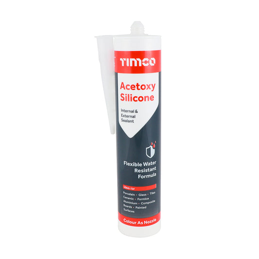 Acetoxy Silicone Clear - 300ml