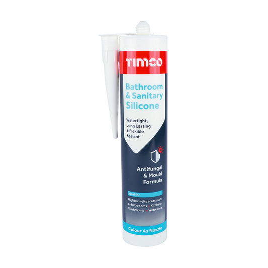 Bathroom Sanitary Silicone WHT - 300ml