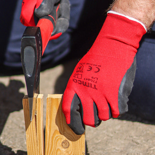 2 x 12" RED TEN MGP10 Diamond Blade + 2 Prs Gripper Gloves FOC