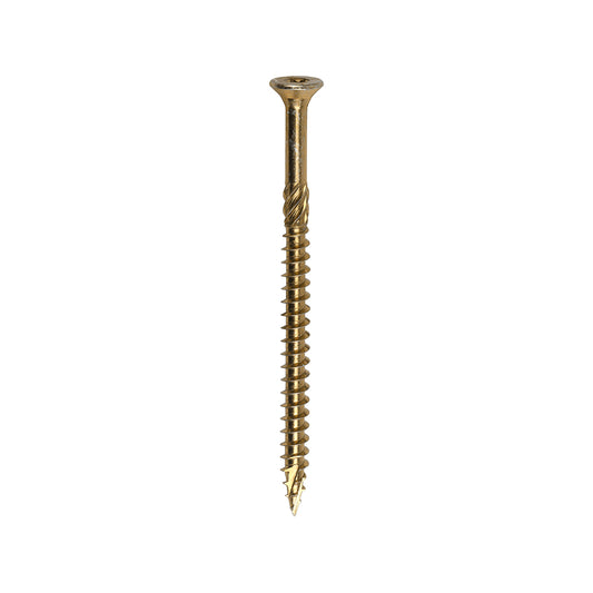 C2 Clamp-Fix Structural Timber Screw TX Twin-Cut Yellow 8mm x 120mm 50 Pack
